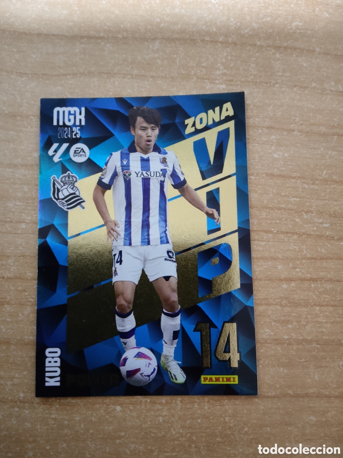 Cromos de f&uacute;tbol: 397 KUBO ZONA VIP POWER REAL SOCIEDAD MEGACRACKS 2024 2025
