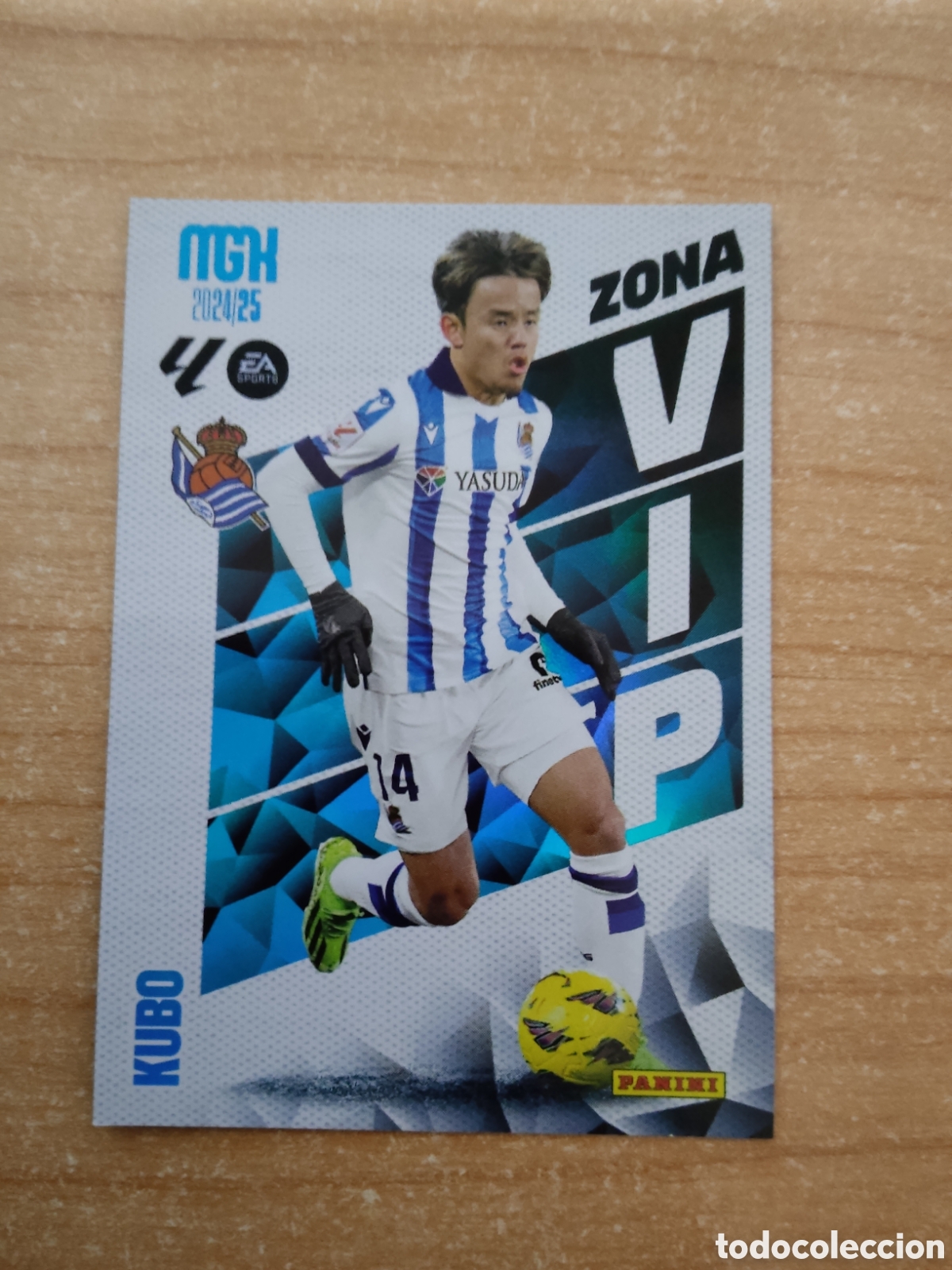Cromos de f&uacute;tbol: 397 KUBO ZONA VIP REAL SOCIEDAD MEGACRACKS 2024 2025