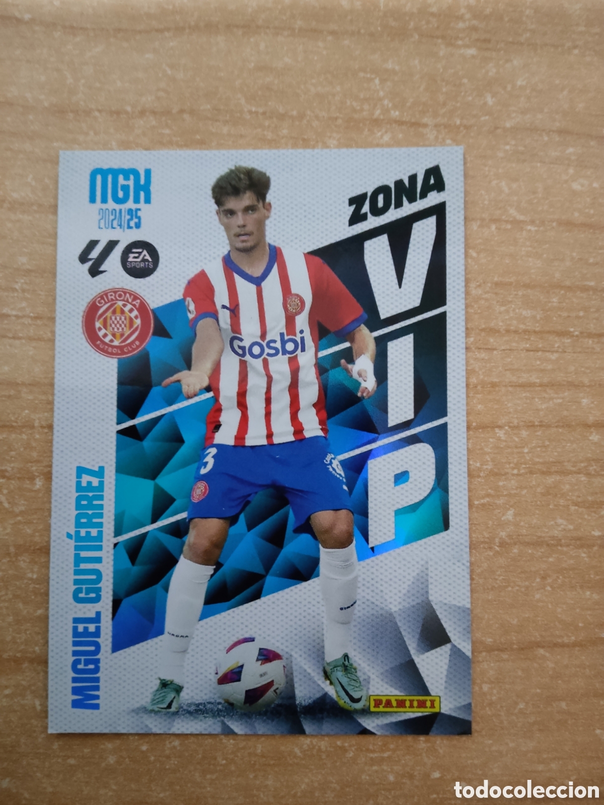 Cromos de f&uacute;tbol: 400 MIGUEL GUTIERREZ ZONA VIP GIRONA MEGACRACKS 2024 2025