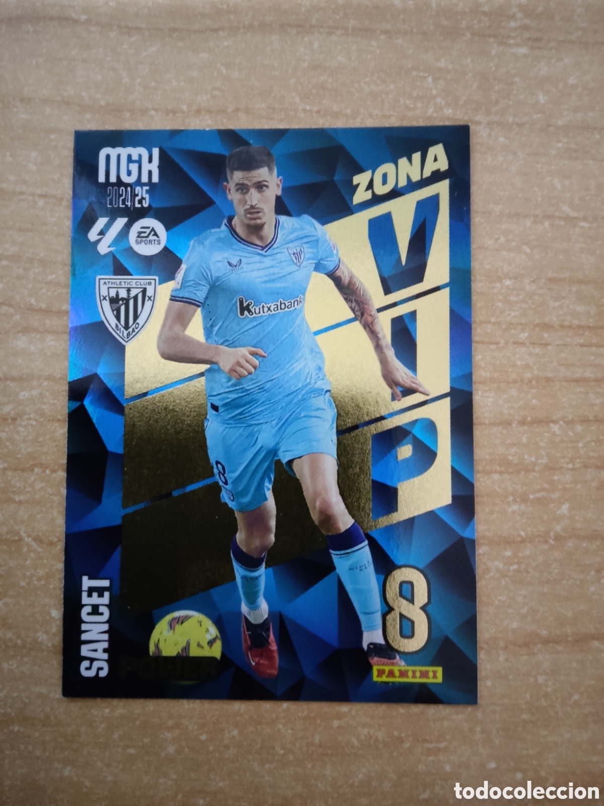 Cromos de f&uacute;tbol: 402 SANCET ZONA VIP POWER ATHLETIC CLUB MEGACRACKS 2024 2025
