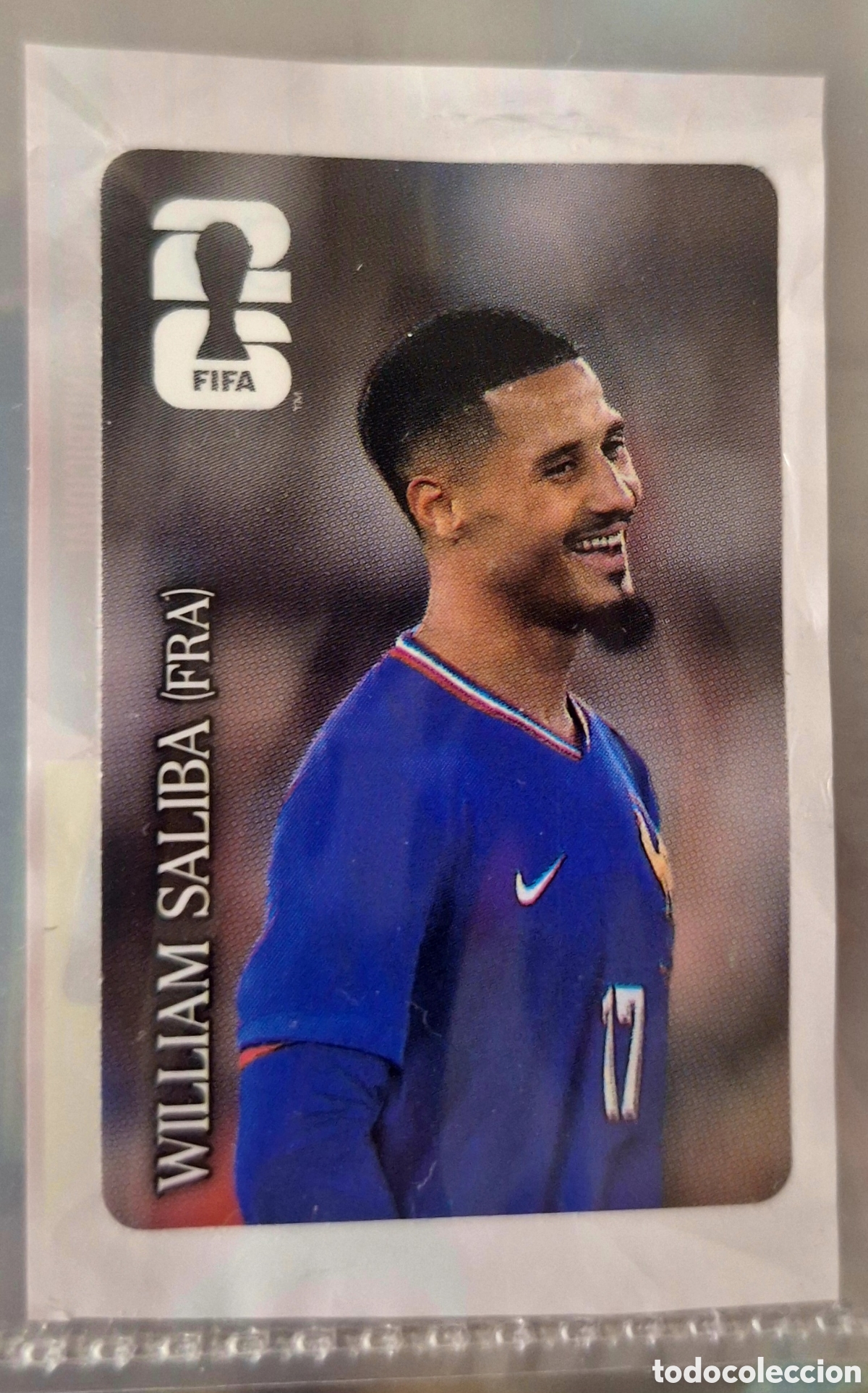 Cromos de f&uacute;tbol: William Saliba - COCA COLA MUNDIAL 2026 PANINI FIFA WORLD CUP 26