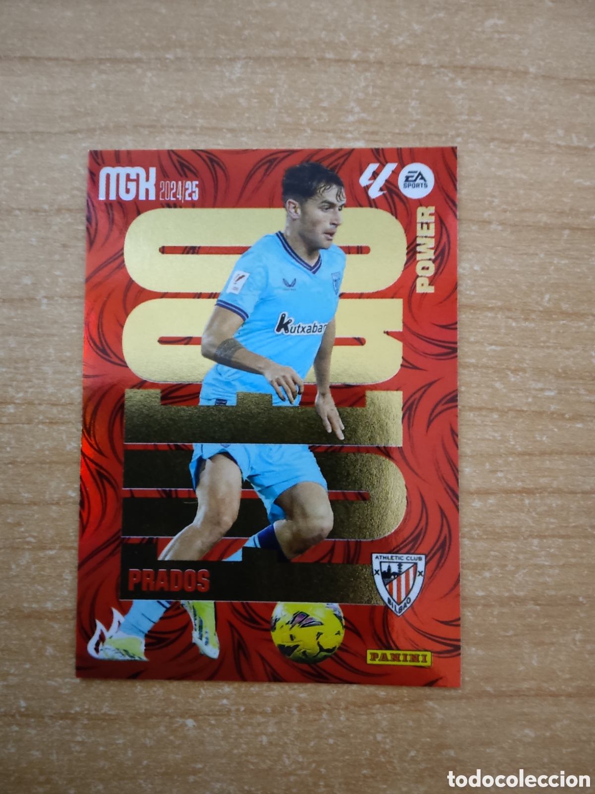 Cromos de f&uacute;tbol: 386 PRADOS FUEGO POWER VALENCIA MEGACRACKS 2024 2025