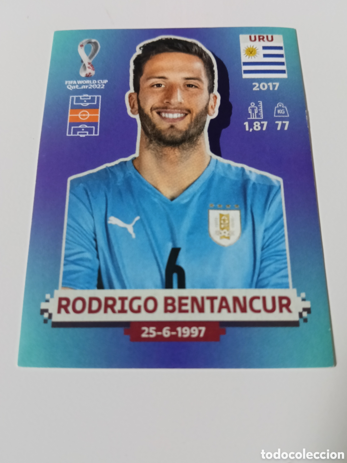 Cromos de f&uacute;tbol: Rodrigo Betancur - Qatar 2022
