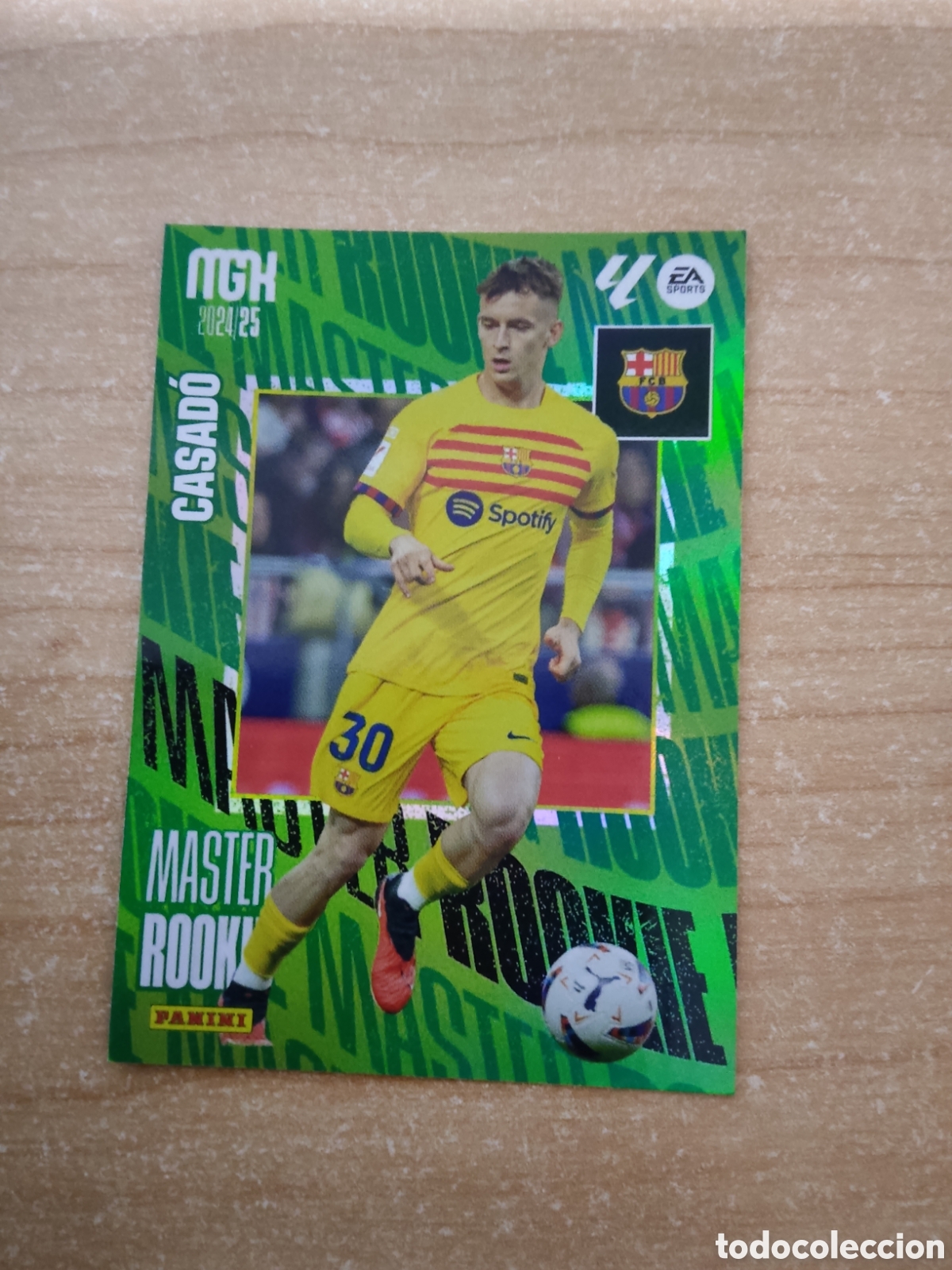 Cromos de f&uacute;tbol: 409 CASADO MASTER ROOKIE BARCELONA MEGACRACKS 2024 2025