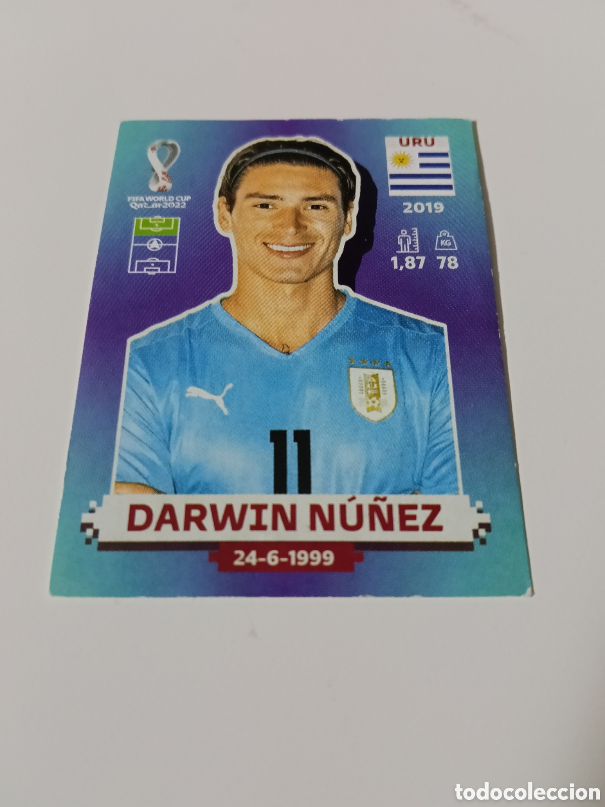 Cromos de f&uacute;tbol: Darwin N&uacute;&ntilde;ez - Qatar 2022