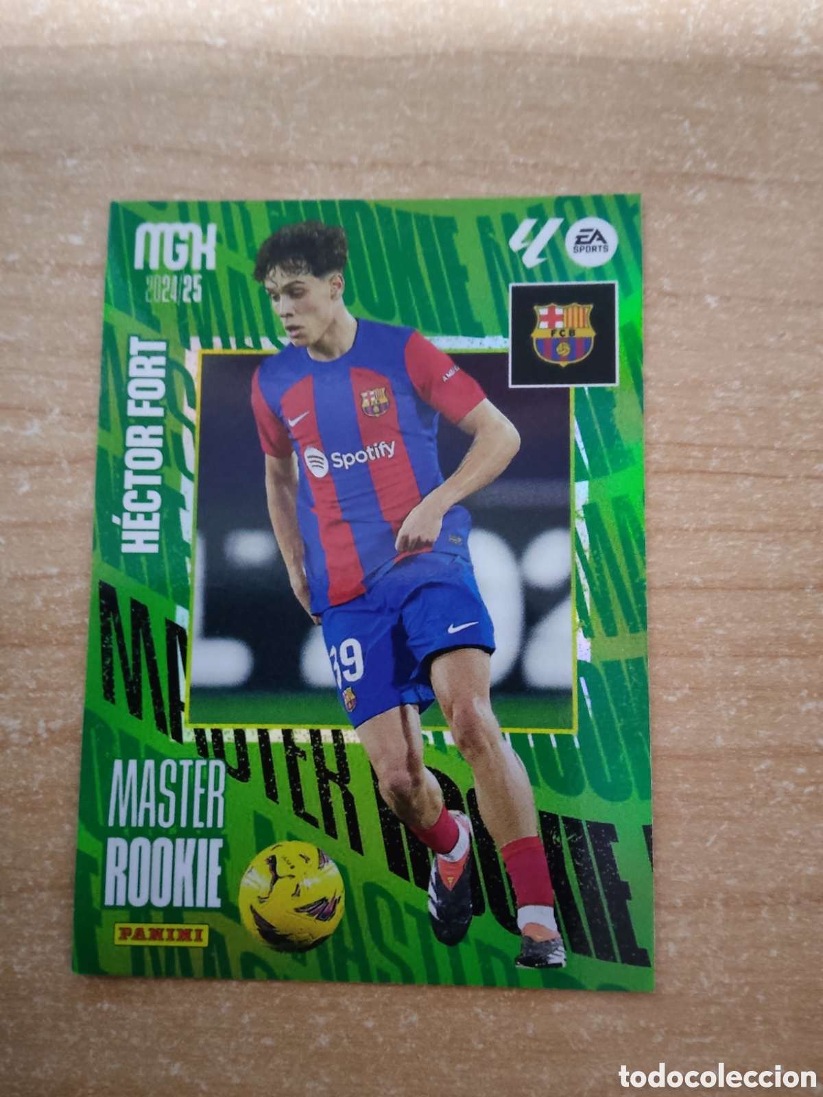 Cromos de f&uacute;tbol: 413 HECTOR FORT MASTER ROOKIE BARCELONA MEGACRACKS 2024 2025