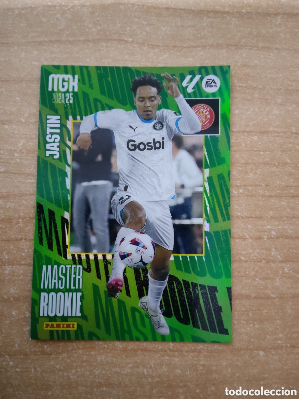 Cromos de f&uacute;tbol: 416 JASTIN MASTER ROOKIE GIRONA MEGACRACKS 2024 2025