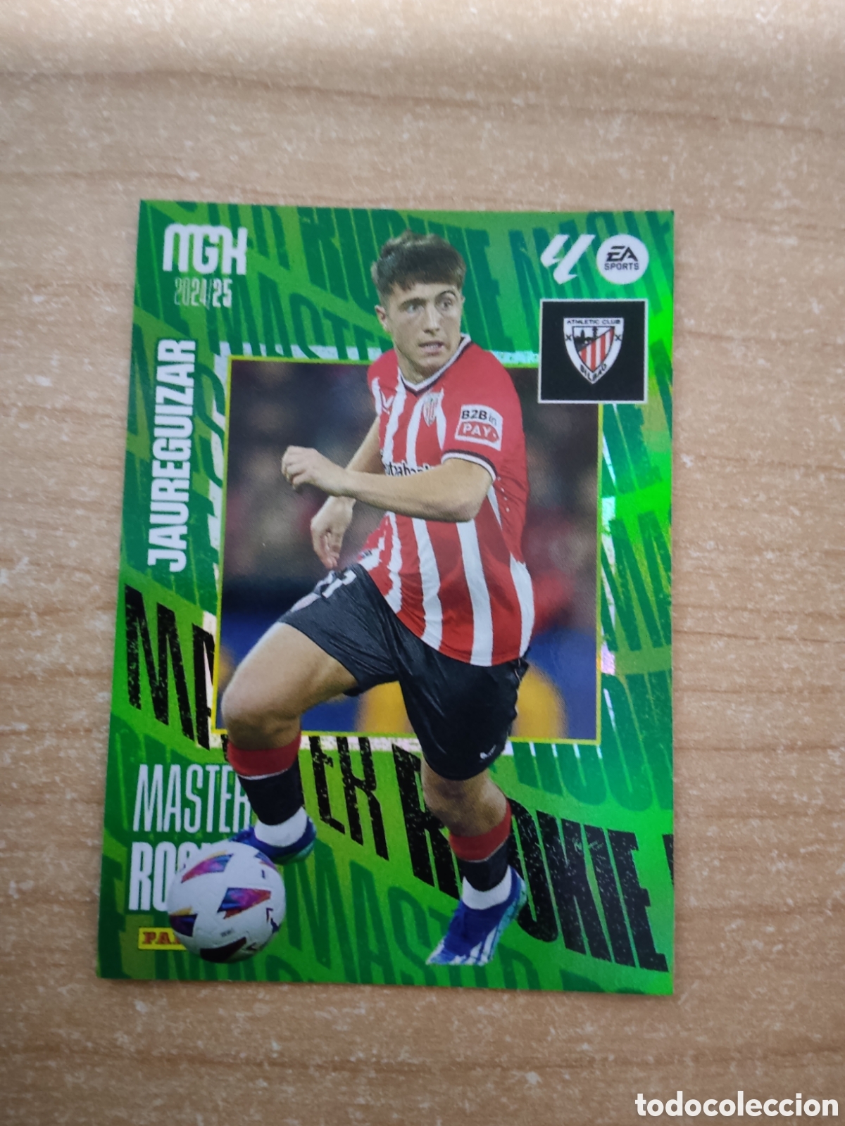 Cromos de f&uacute;tbol: 417 JAUREGUIZAR MASTER ROOKIE ATHLETIC CLUB MEGACRACKS 2024 2025
