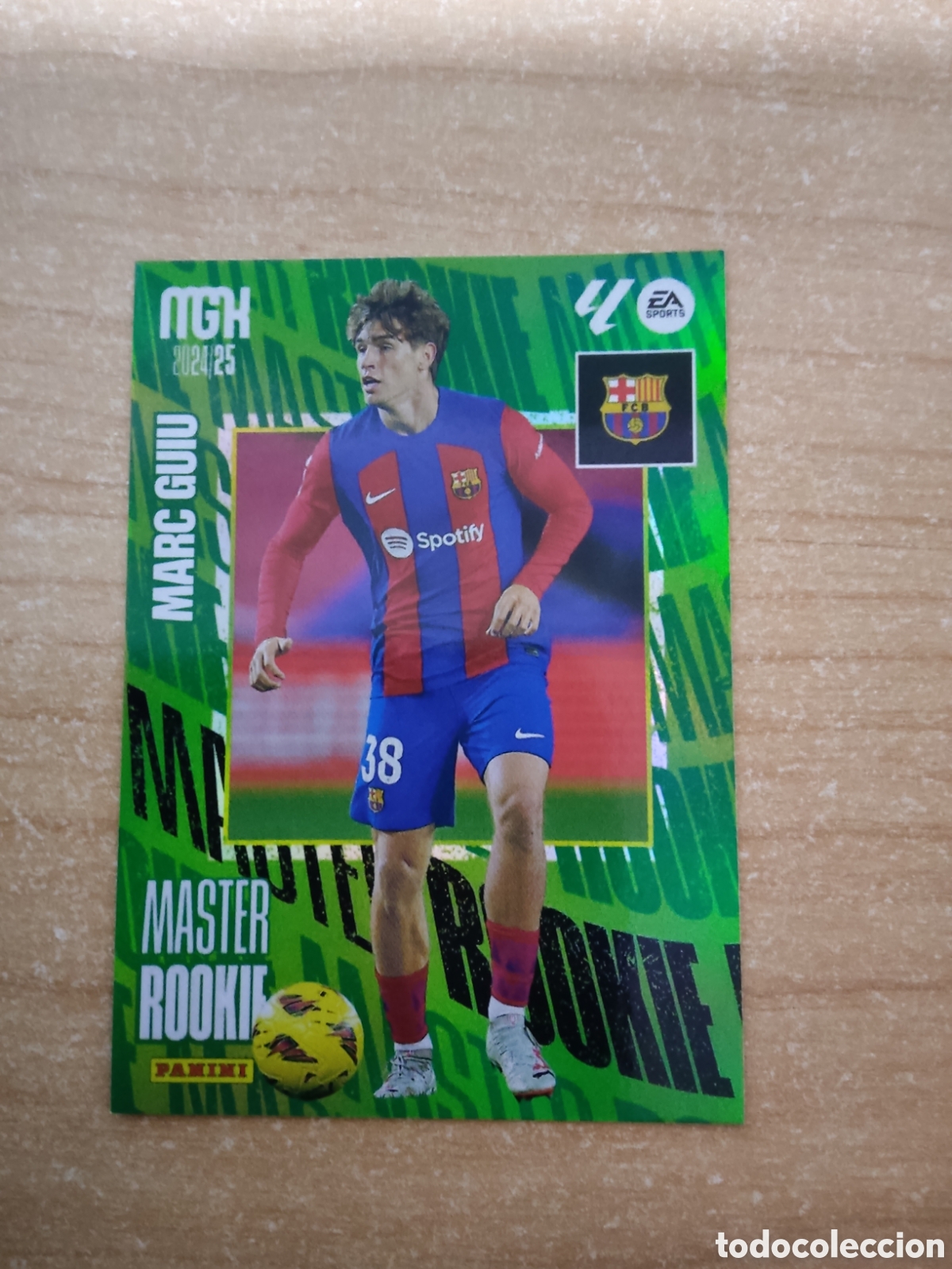 Cromos de f&uacute;tbol: 419 MARC GUIU MASTER ROOKIE BARCELONA MEGACRACKS 2024 2025