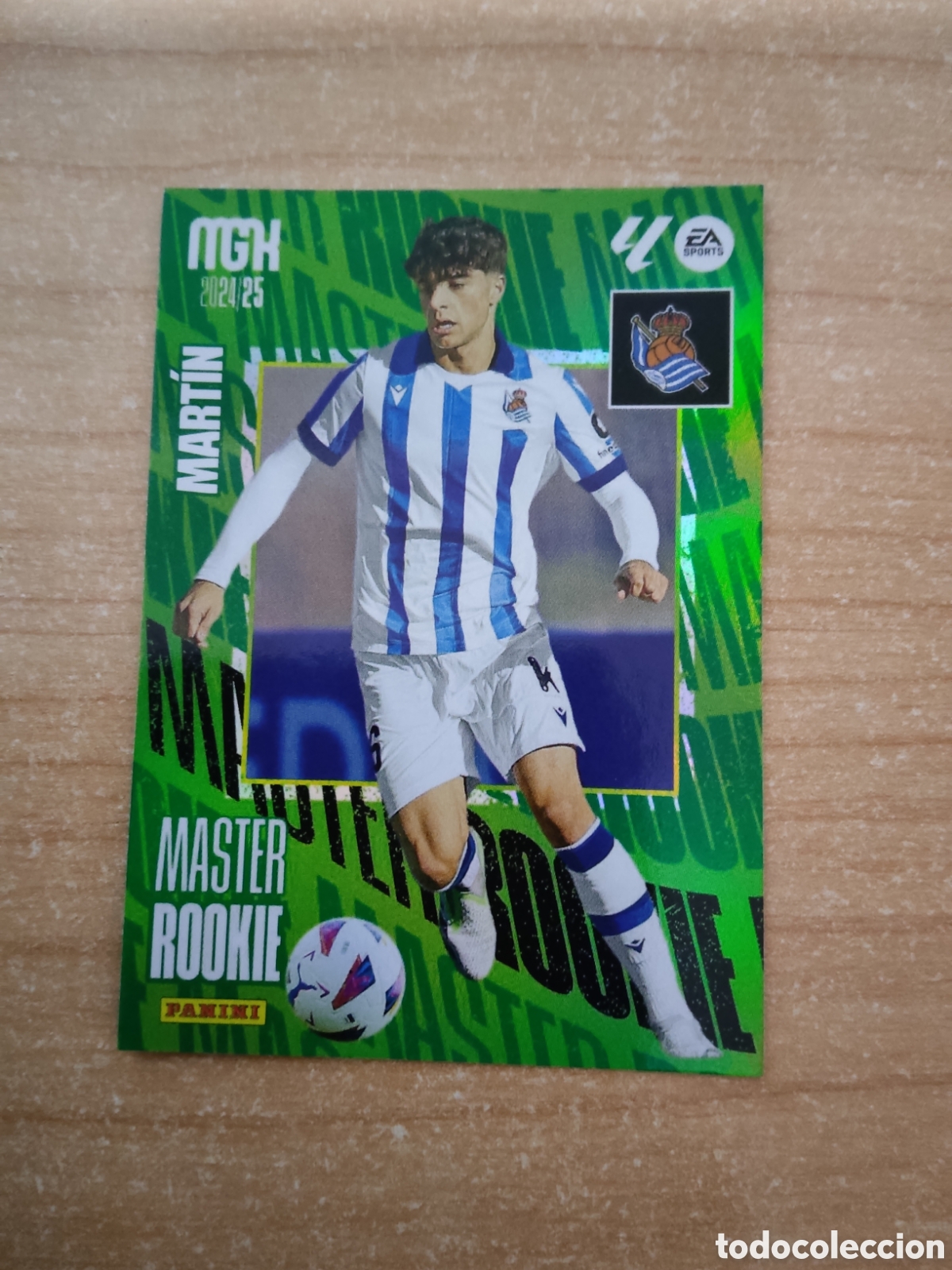 Cromos de f&uacute;tbol: 420 MARTIN MASTER ROOKIE REAL SOCIEDAD MEGACRACKS 2024 2025