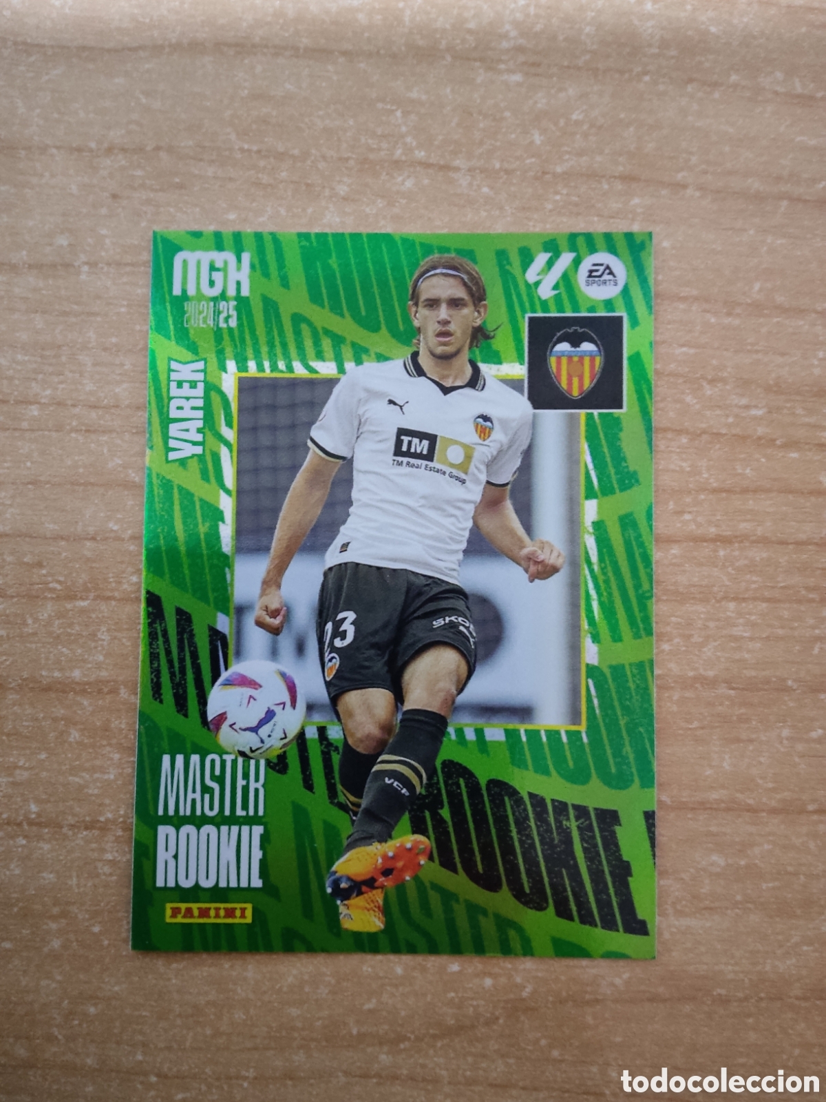 Cromos de f&uacute;tbol: 423 YAREK MASTER ROOKIE VALENCIA MEGACRACKS 2024 2025