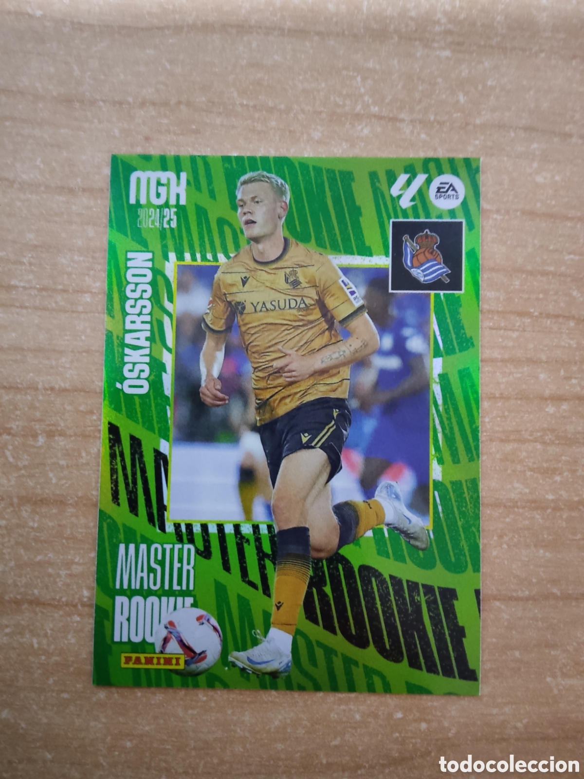 Cromos de f&uacute;tbol: 509 OSKARSSON MASTER ROOKIE REAL SOCIEDAD MEGACRACKS 2024 2025