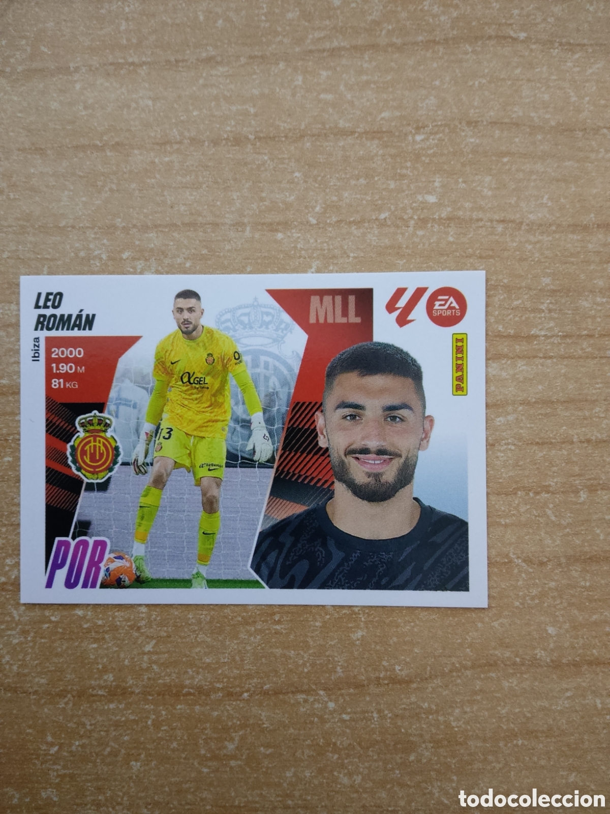 Cromos de f&uacute;tbol: 3 BIS LEO ROMAN MALLORCA LIGA ESTE 2025 2026