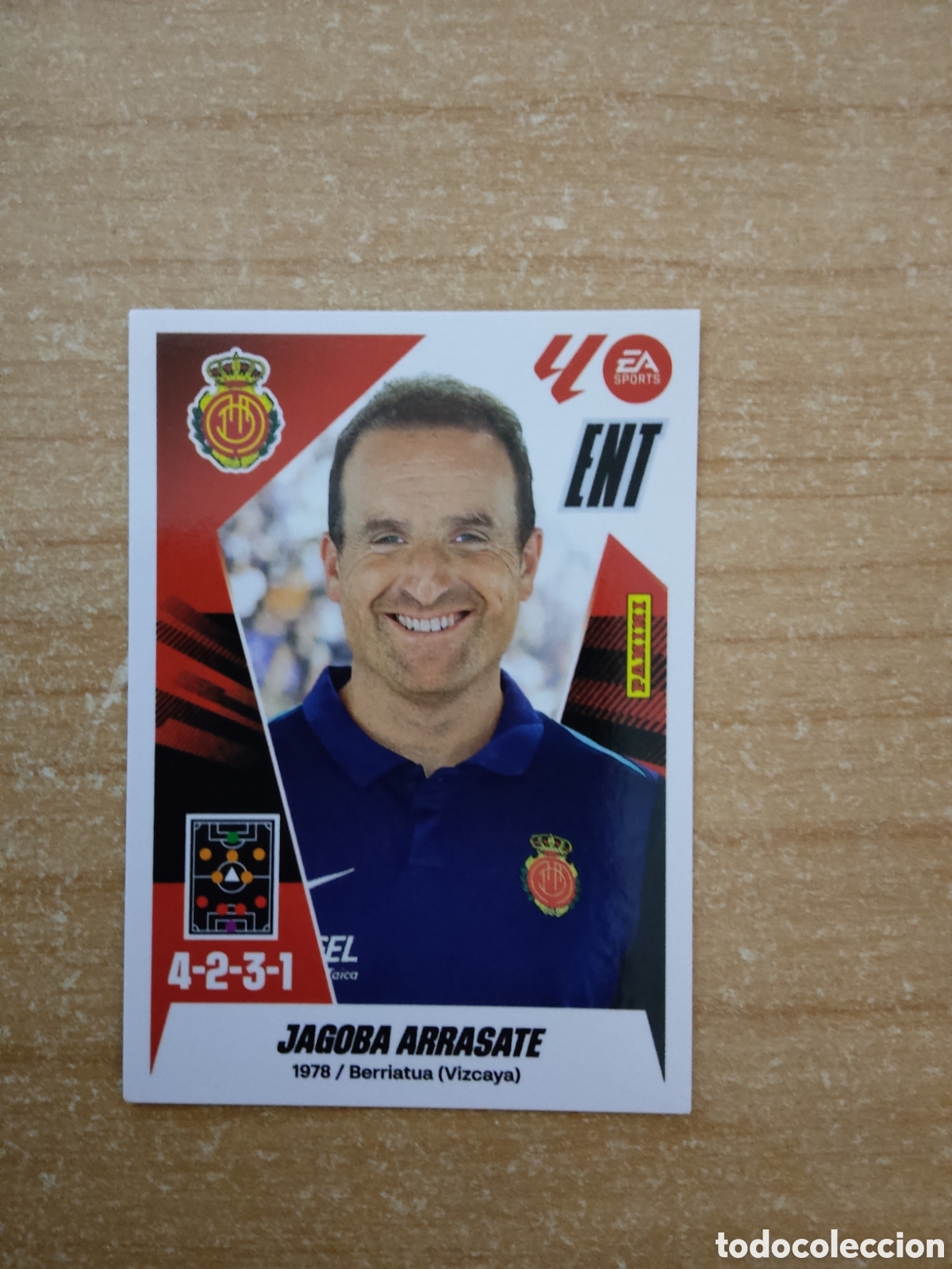 Cromos de f&uacute;tbol: 2 JAGOBA ARRASATE MALLORCA LIGA ESTE 2025 2026