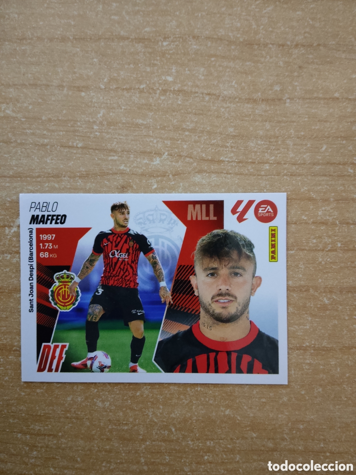Cromos de f&uacute;tbol: 5A MAFFEO MALLORCA LIGA ESTE 2025 2026