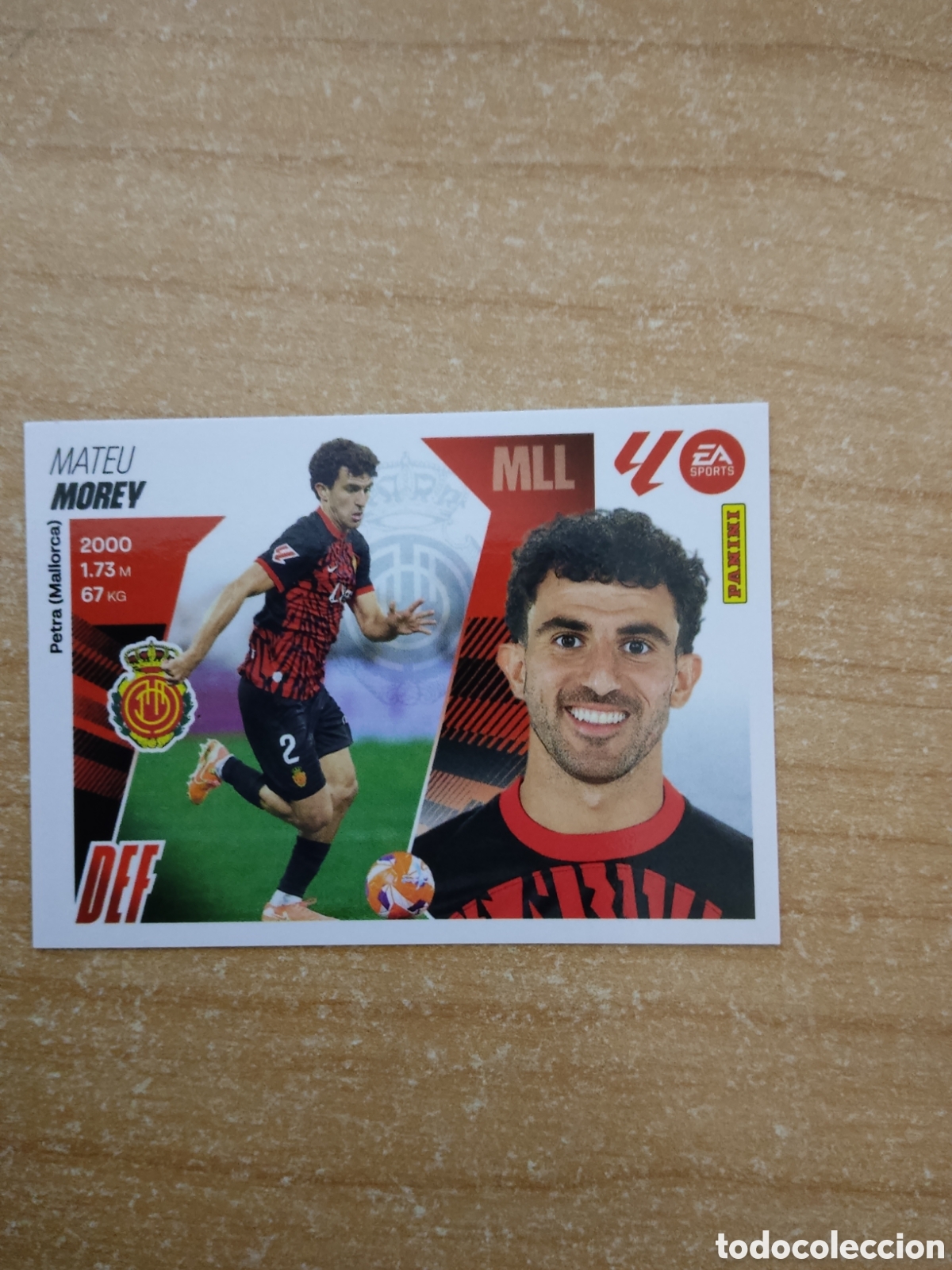 Cromos de f&uacute;tbol: 5B MOREY MALLORCA LIGA ESTE 2025 2026