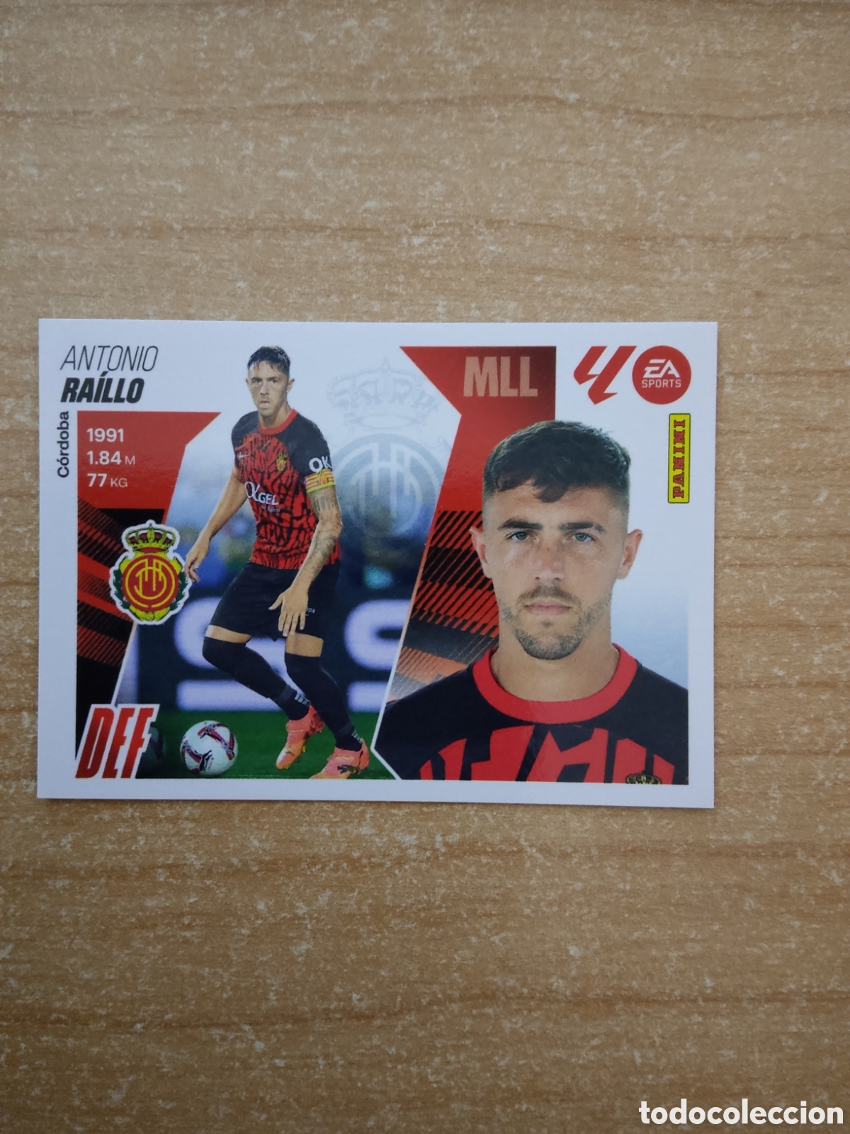 Cromos de f&uacute;tbol: 6 RAILLO MALLORCA LIGA ESTE 2025 2026