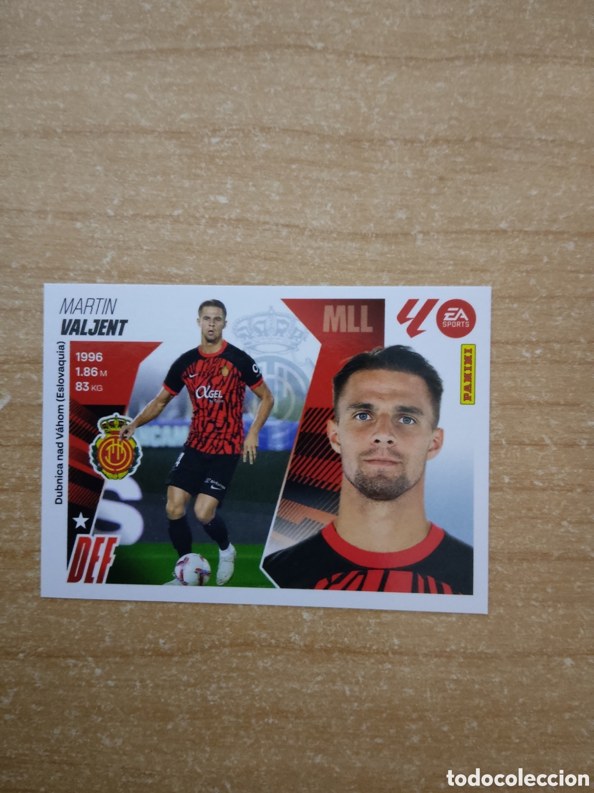 Cromos de f&uacute;tbol: 8 VALJENT MALLORCA LIGA ESTE 2025 2026