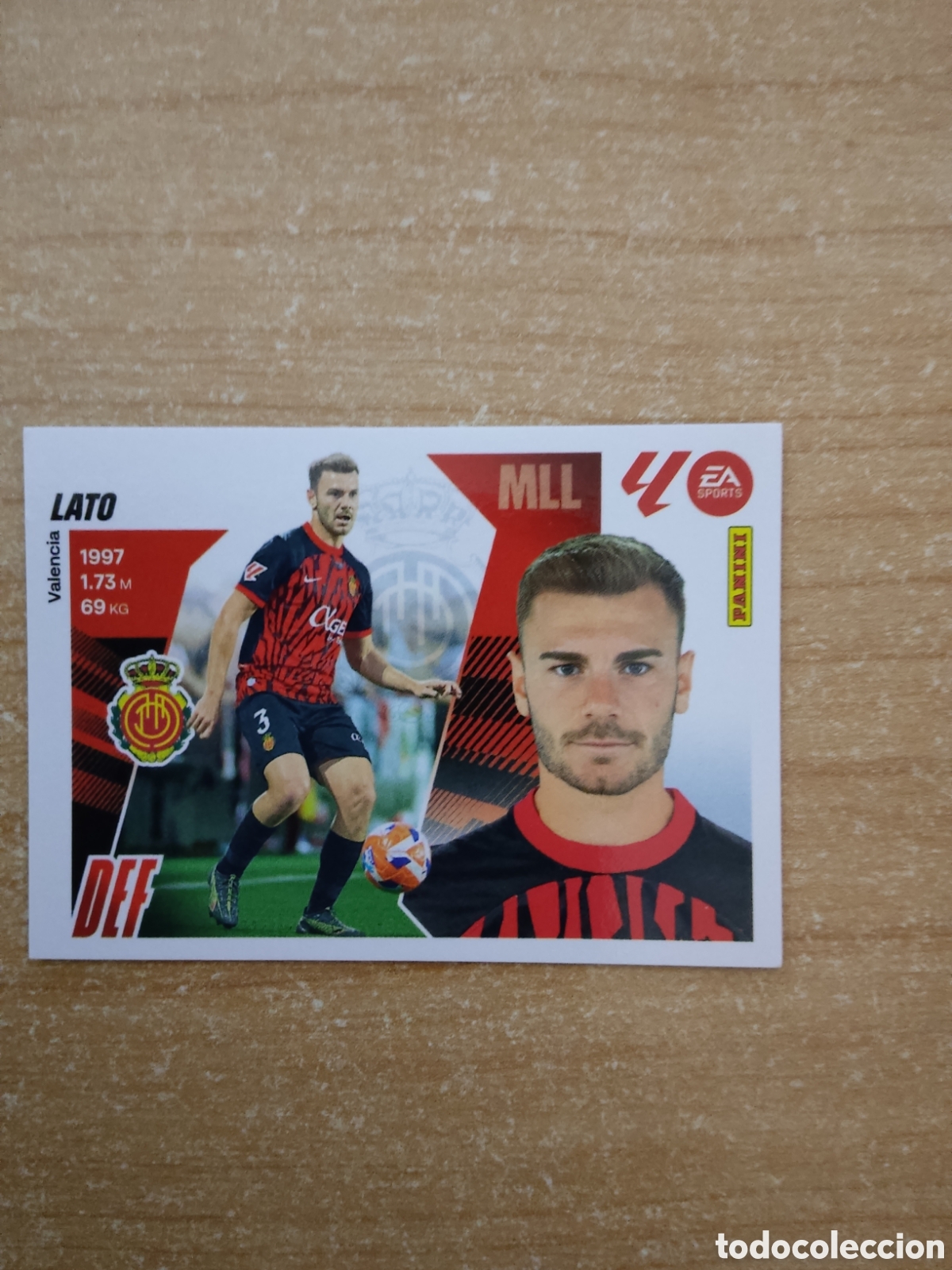 Cromos de f&uacute;tbol: 10 LATO MALLORCA LIGA ESTE 2025 2026