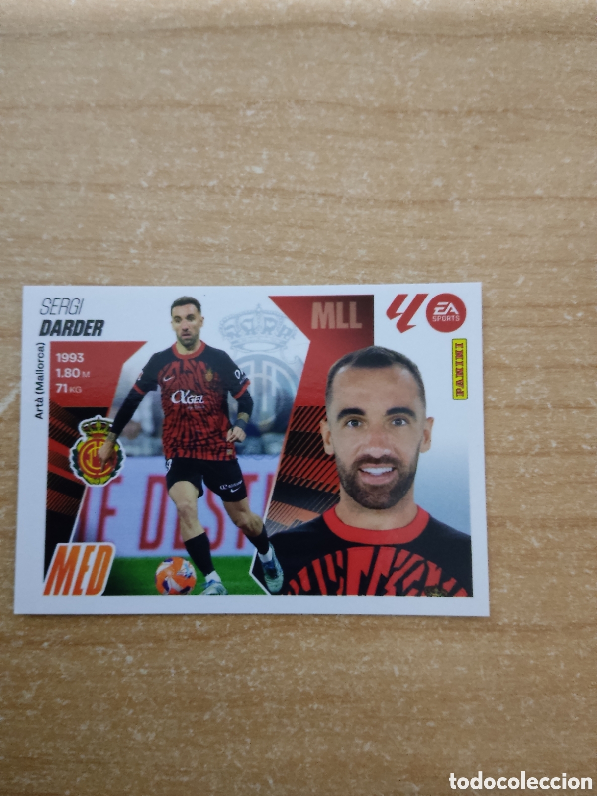 Cromos de f&uacute;tbol: 13 DARDER MALLORCA LIGA ESTE 2025 2026