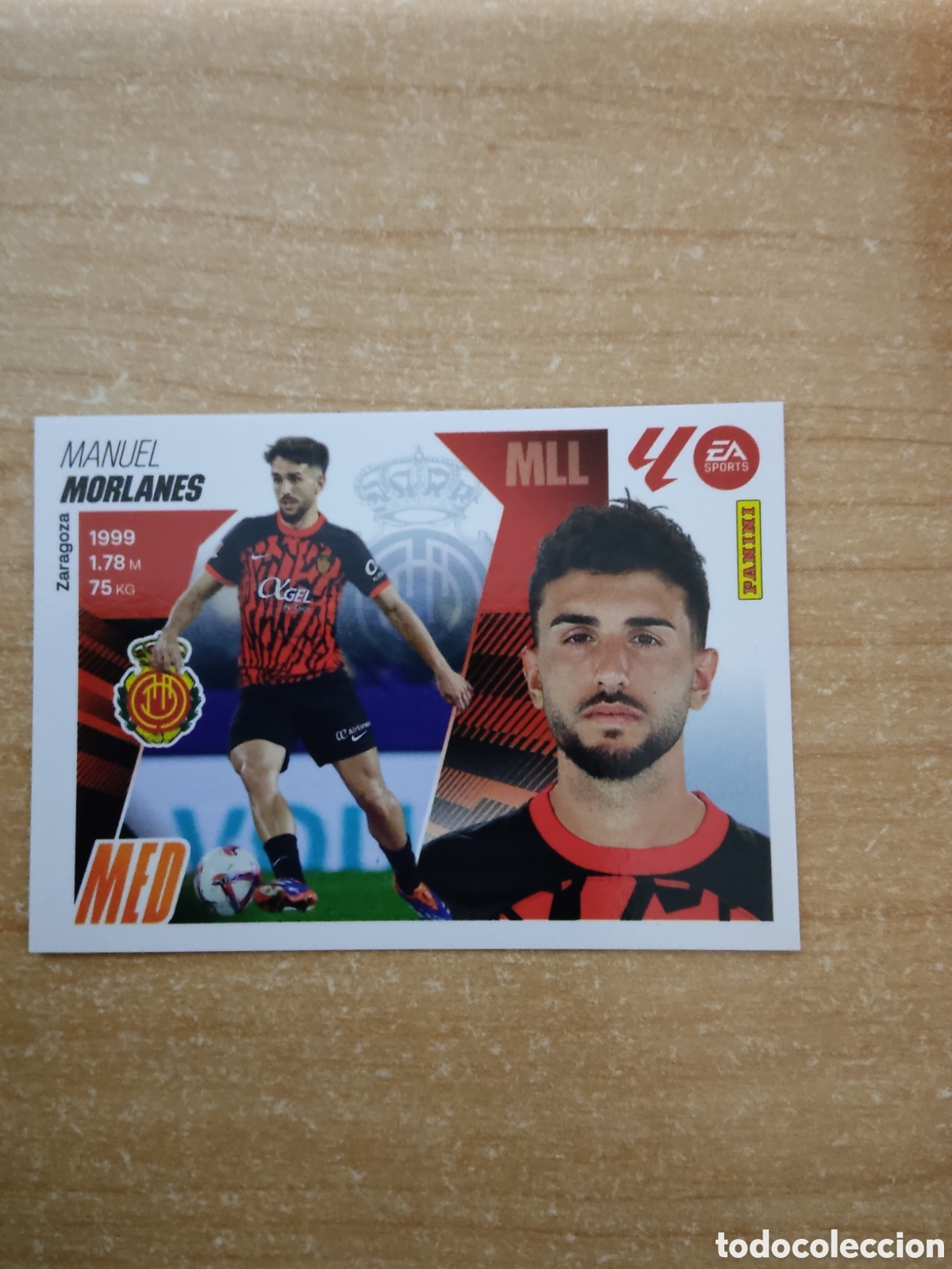 Cromos de f&uacute;tbol: 16 MORLANES MALLORCA LIGA ESTE 2025 2026