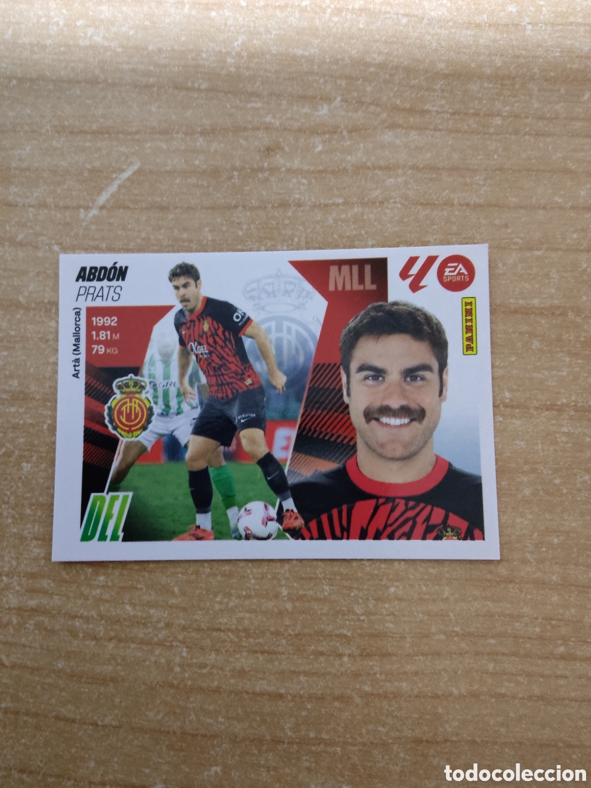 Cromos de f&uacute;tbol: 20A ABDON PRATS MALLORCA LIGA ESTE 2025 2026