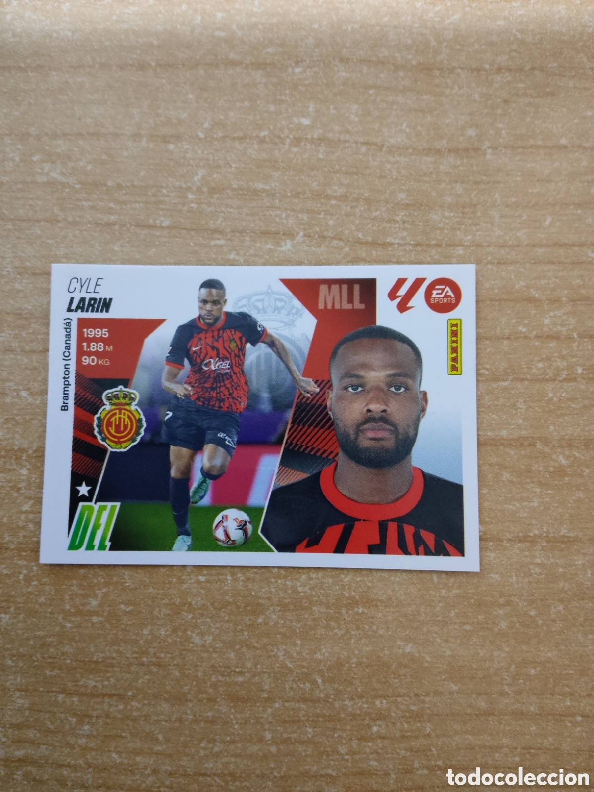 Cromos de f&uacute;tbol: 20B LARIN MALLORCA LIGA ESTE 2025 2026