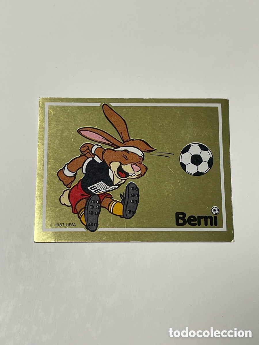 Cromos de f&uacute;tbol: Berni mascota EURO 88 Panini #37