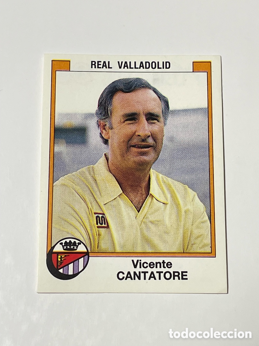Cromos de f&uacute;tbol: Vicente Cantatore Valladolid 87/88 Panini #368