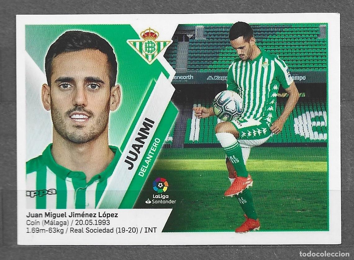 Cromos de f&uacute;tbol: Liga este 19/20 - Juanmi - N&ordm; 16 - Real Betis
