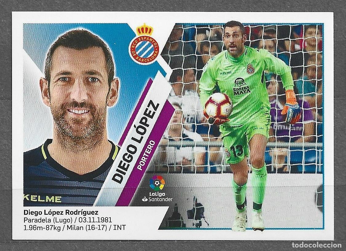 Cromos de f&uacute;tbol: Liga este 19/20 - Diego Lop&eacute;z - N&ordm; 1 - RCD Espa&ntilde;ol
