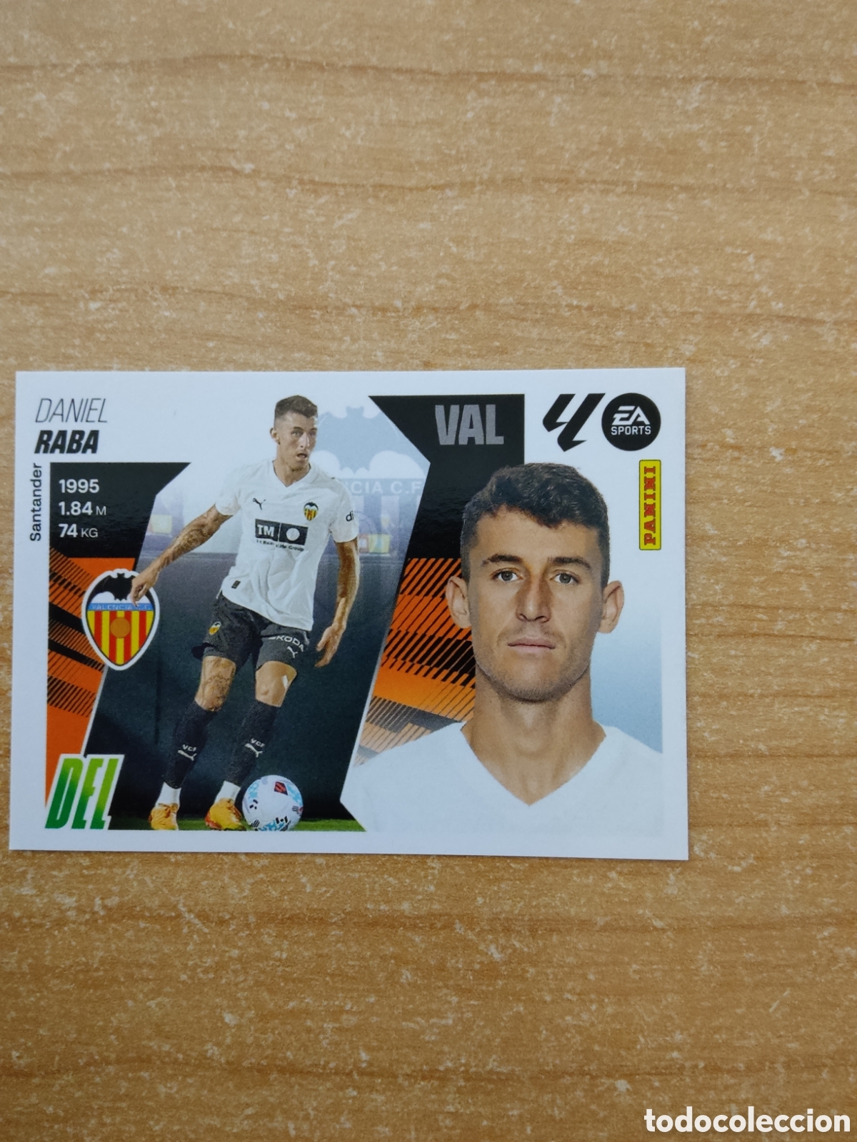 Cromos de f&uacute;tbol: 11 RABA ULTIMO FICHAJE VALENCIA LIGA ESTE 2025 2026