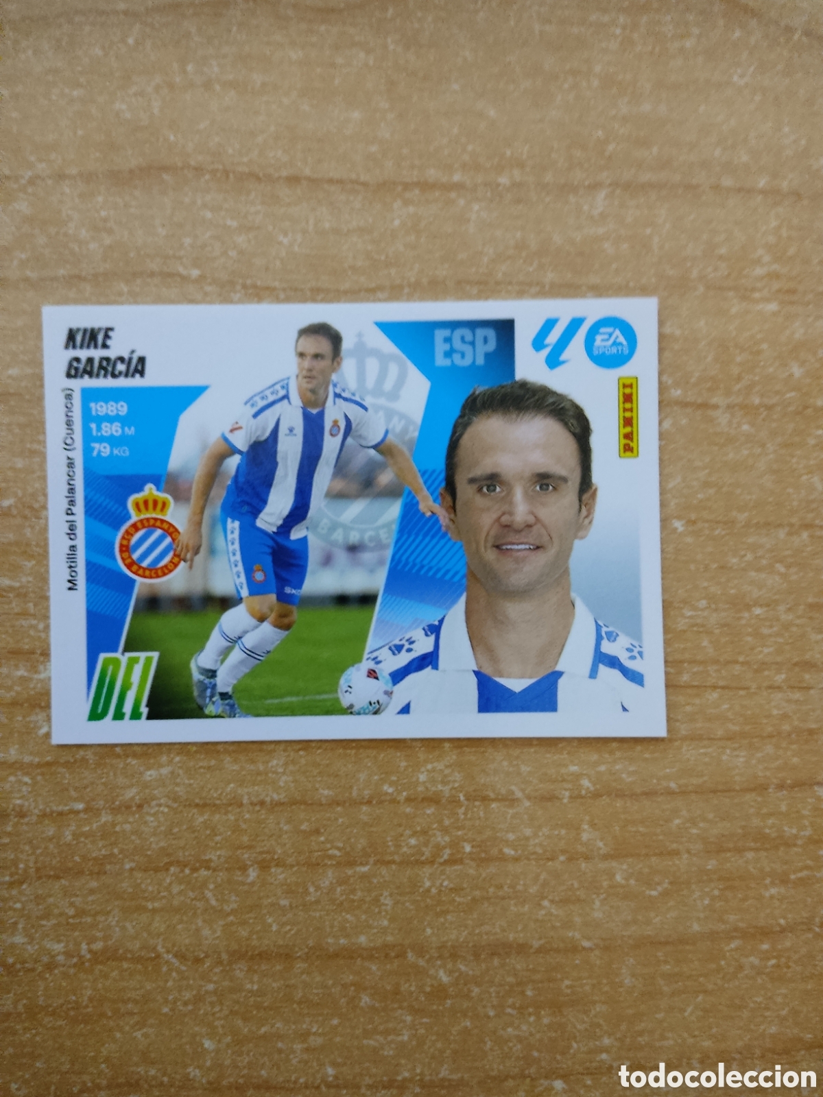 Cromos de f&uacute;tbol: 14 KIKE GARCIA ULTIMO FICHAJE ESPANYOL LIGA ESTE 2025 2026