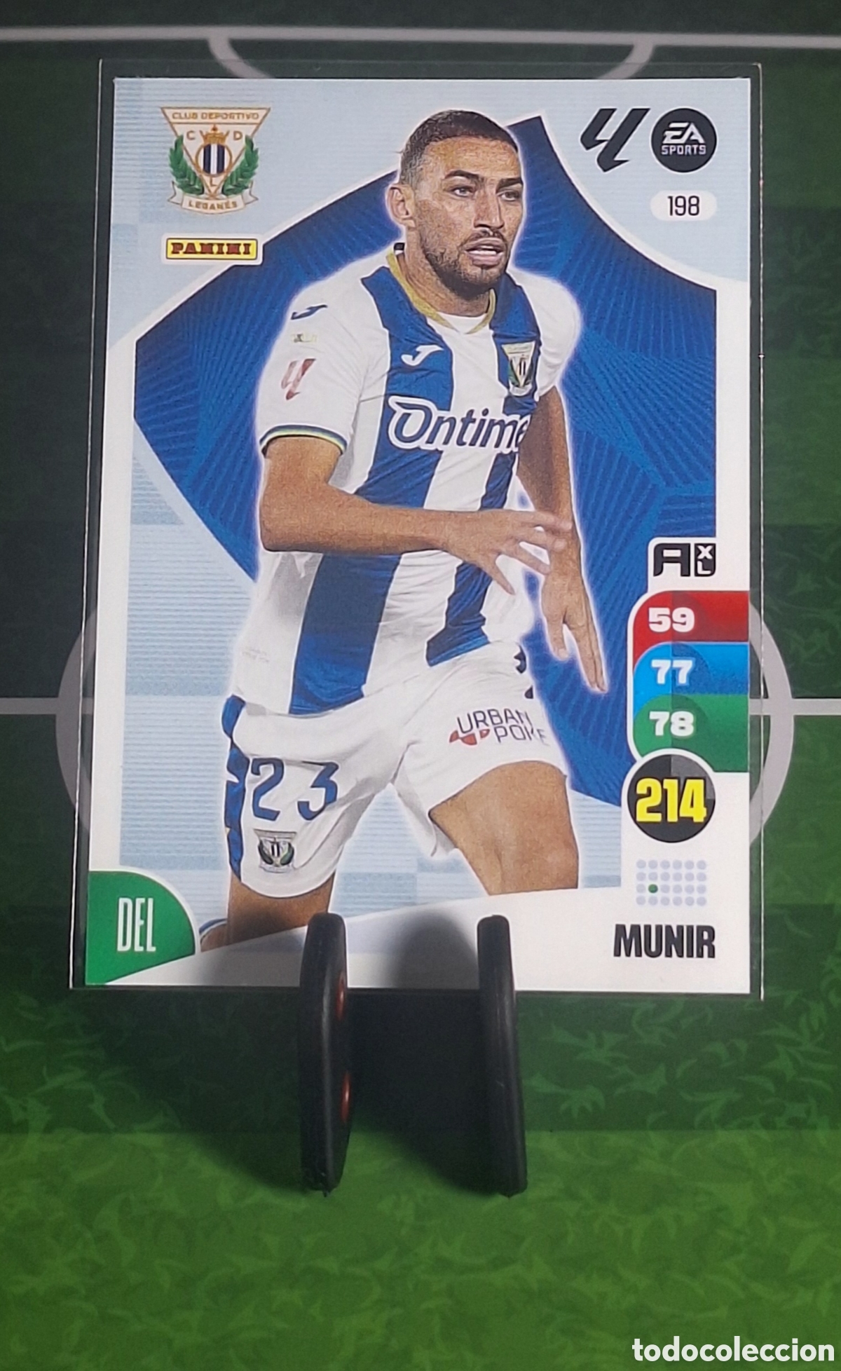 Cromos de f&uacute;tbol: MUNIR #198 AXL 2024-2025