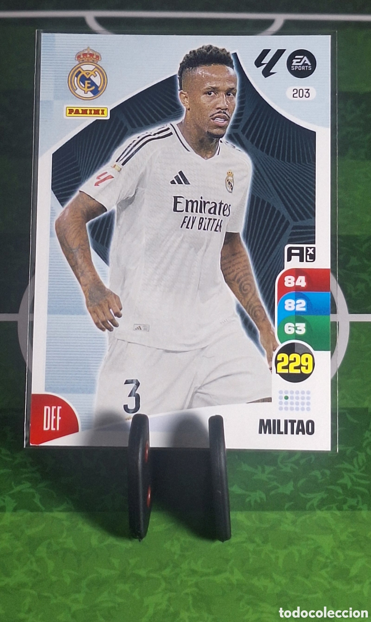 Cromos de f&uacute;tbol: MILITAO #203 AXL 2024-2025