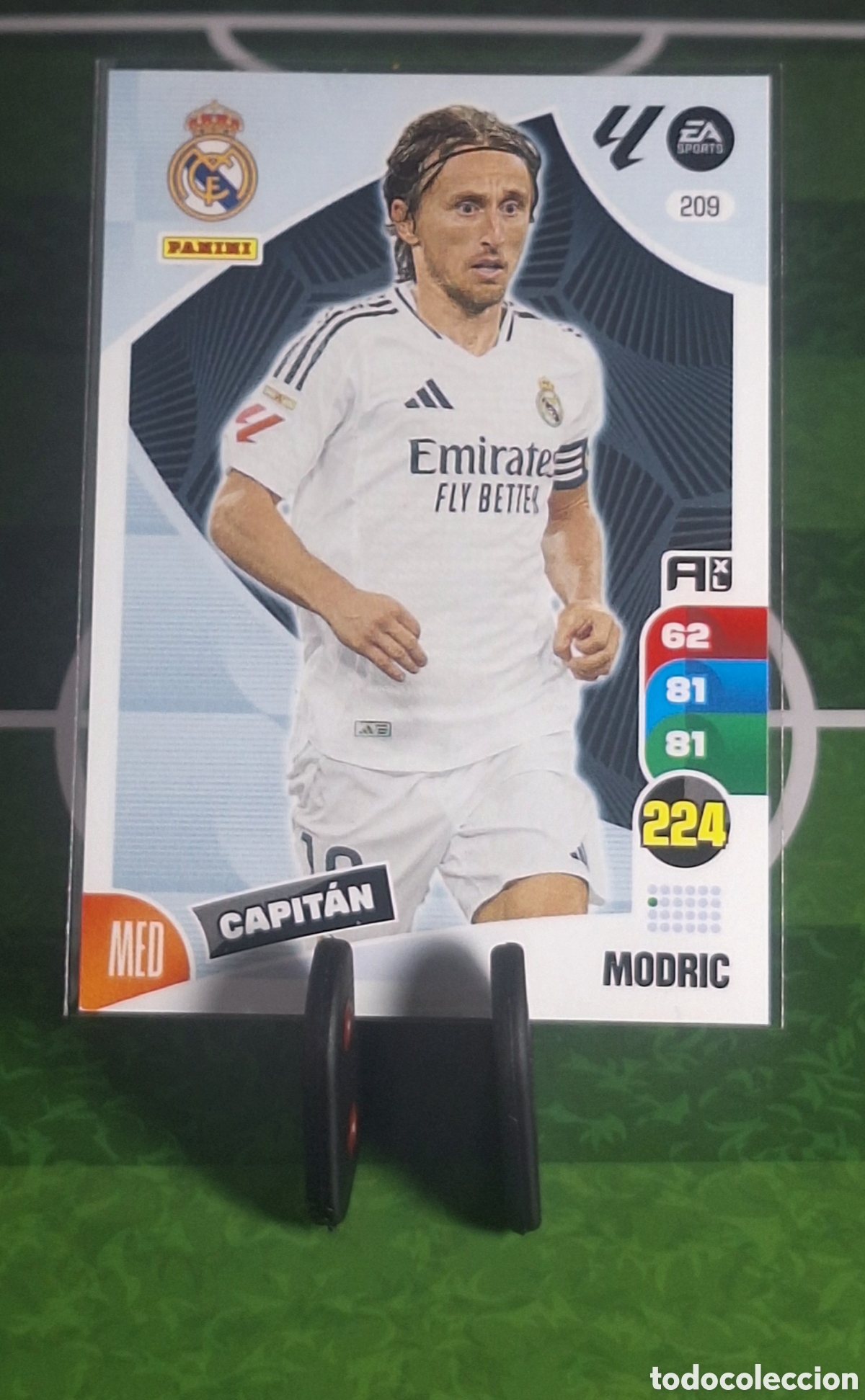 Cromos de f&uacute;tbol: MODRIC #209 AXL 2024-2025