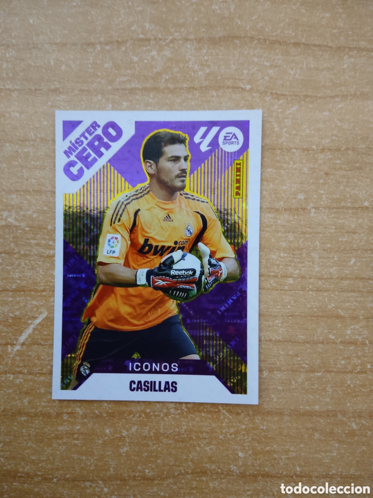 Cromos de f&uacute;tbol: 14 IKER CASILLAS MISTER CERO LIGA ESTE 2025 2026