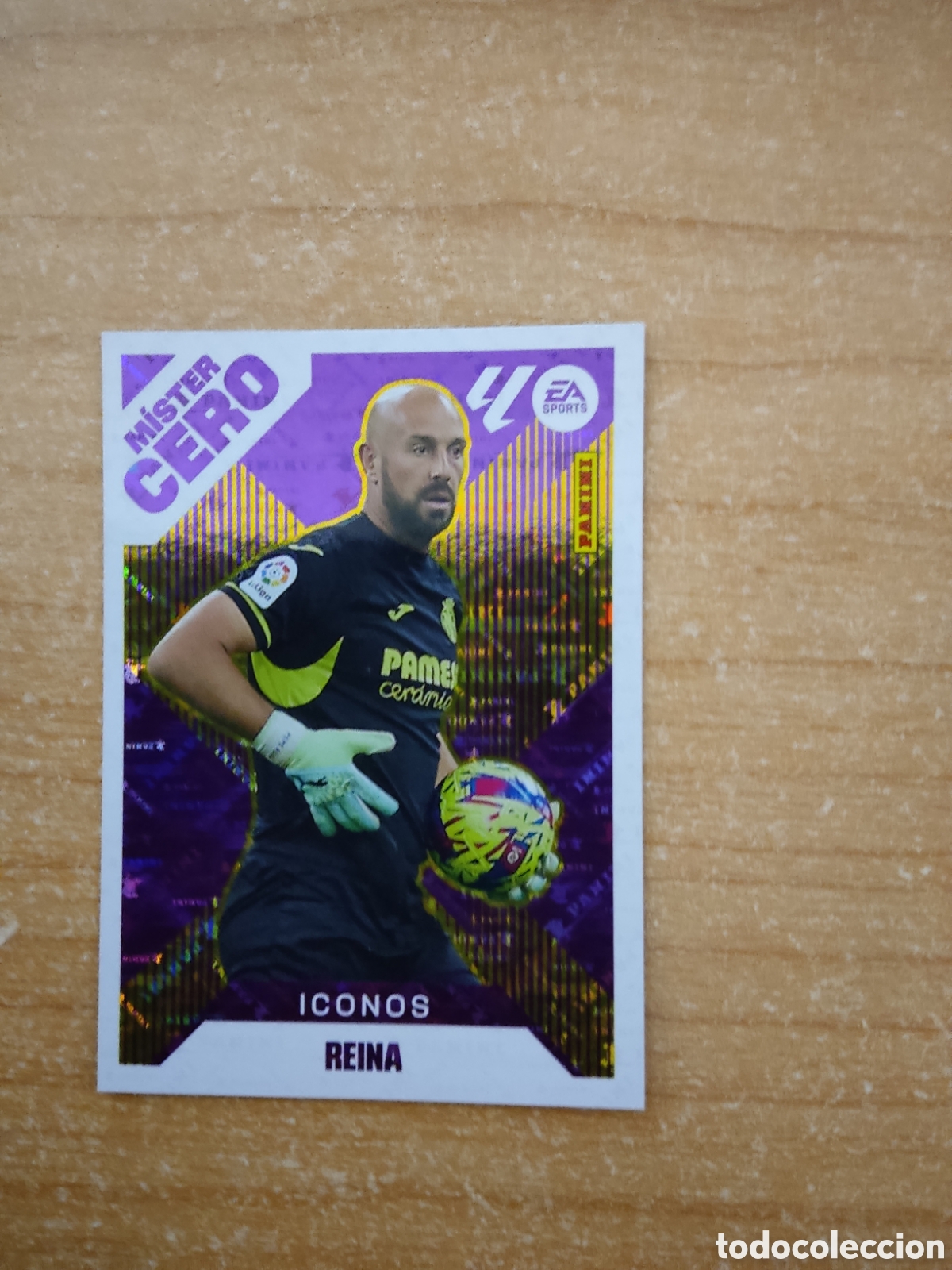 Cromos de f&uacute;tbol: 15 PEPE REINA MISTER CERO VILLARREAL LIGA ESTE 2025 2026