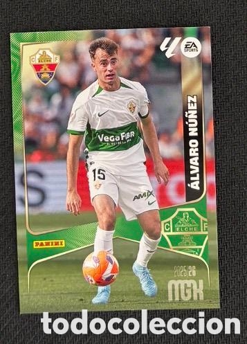 Cromos de f&uacute;tbol: ALVARO NU&Ntilde;EZ ELCHE MGK Megacracks 25/26