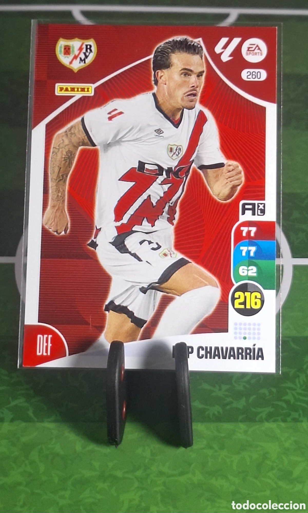 Cromos de f&uacute;tbol: PEP CHAVARRIA #260 AXL 2024-2025
