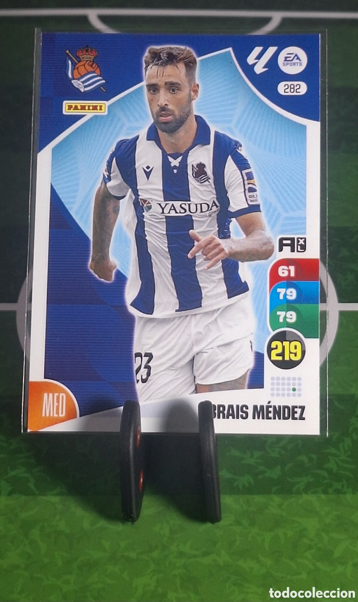 Cromos de f&uacute;tbol: BRAIS MENDEZ #282 AXL 2024-2025