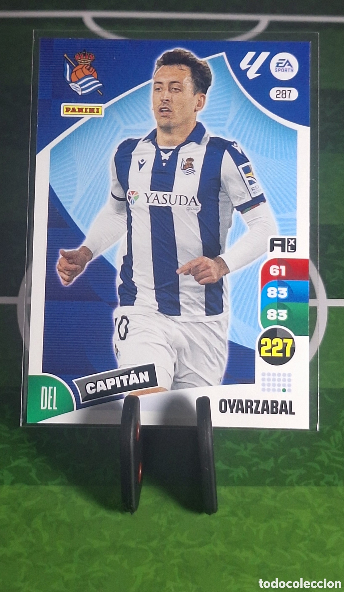 Cromos de f&uacute;tbol: OYARZABAL #287 AXL 2024-2025