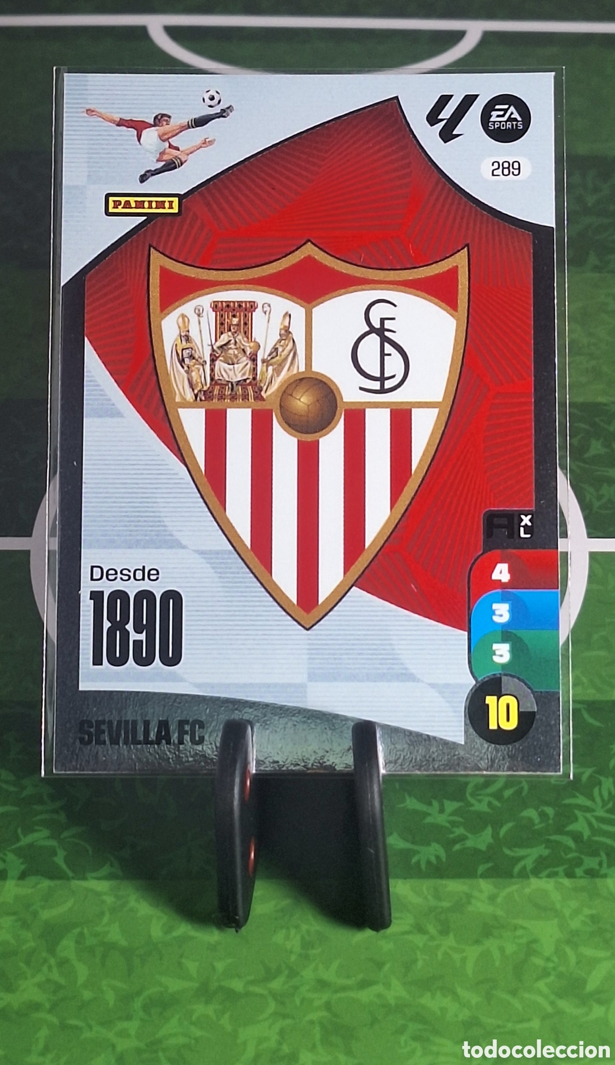 Cromos de f&uacute;tbol: ESCUDO SEVILLA FC AXL 2024-2025