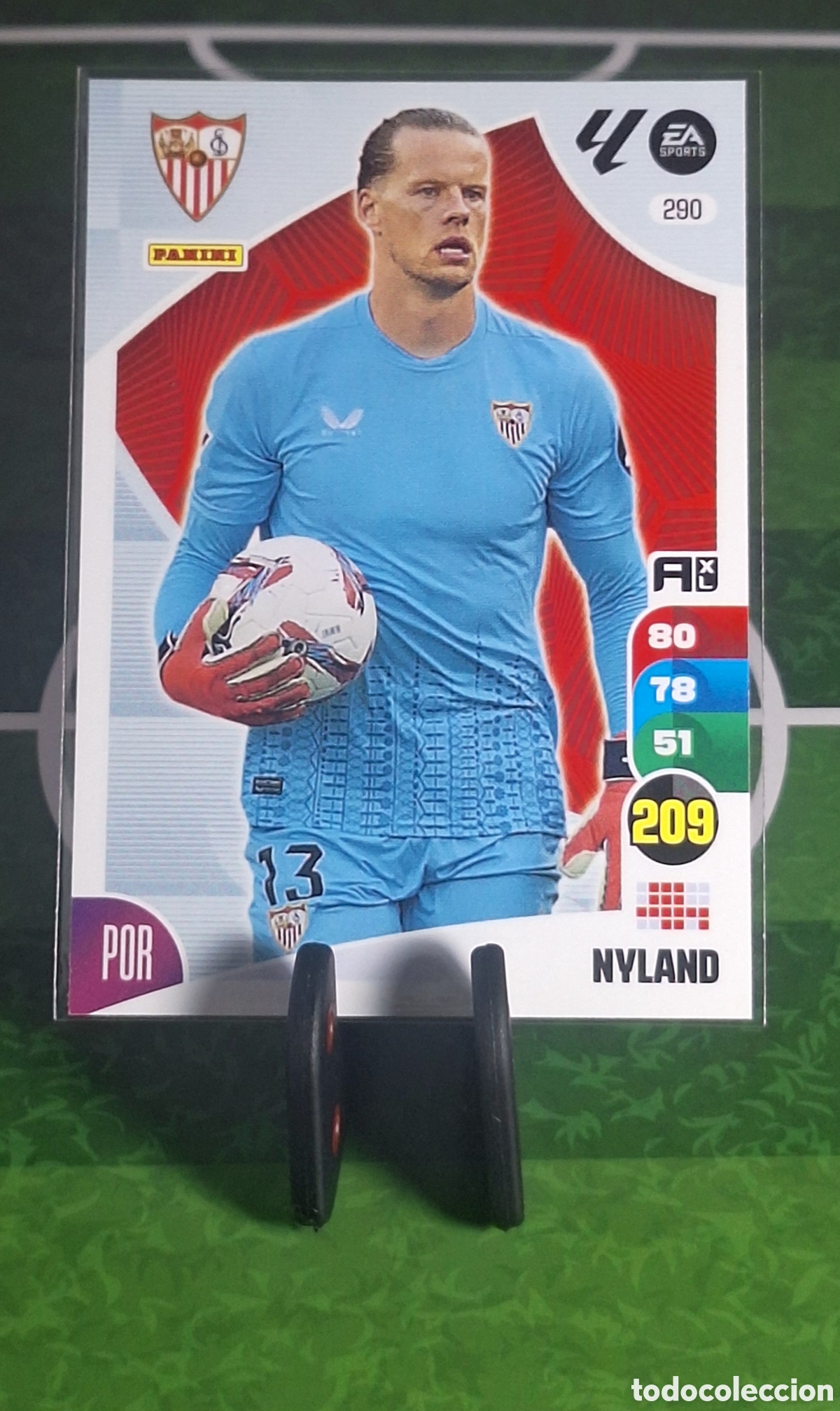 Cromos de f&uacute;tbol: NYLAND #290 AXL 2024-2025