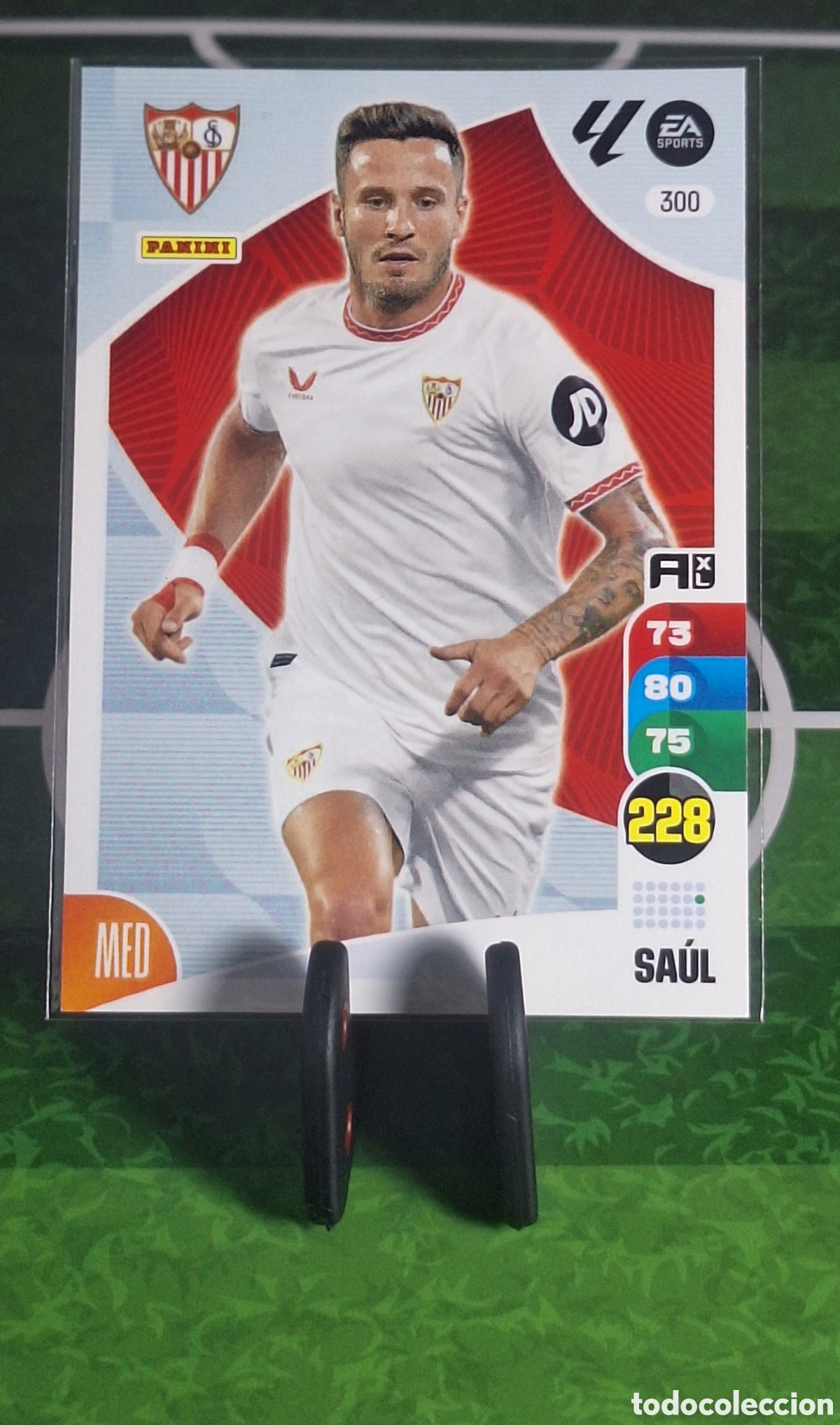 Cromos de f&uacute;tbol: SAUL #300 AXL 2024-2025