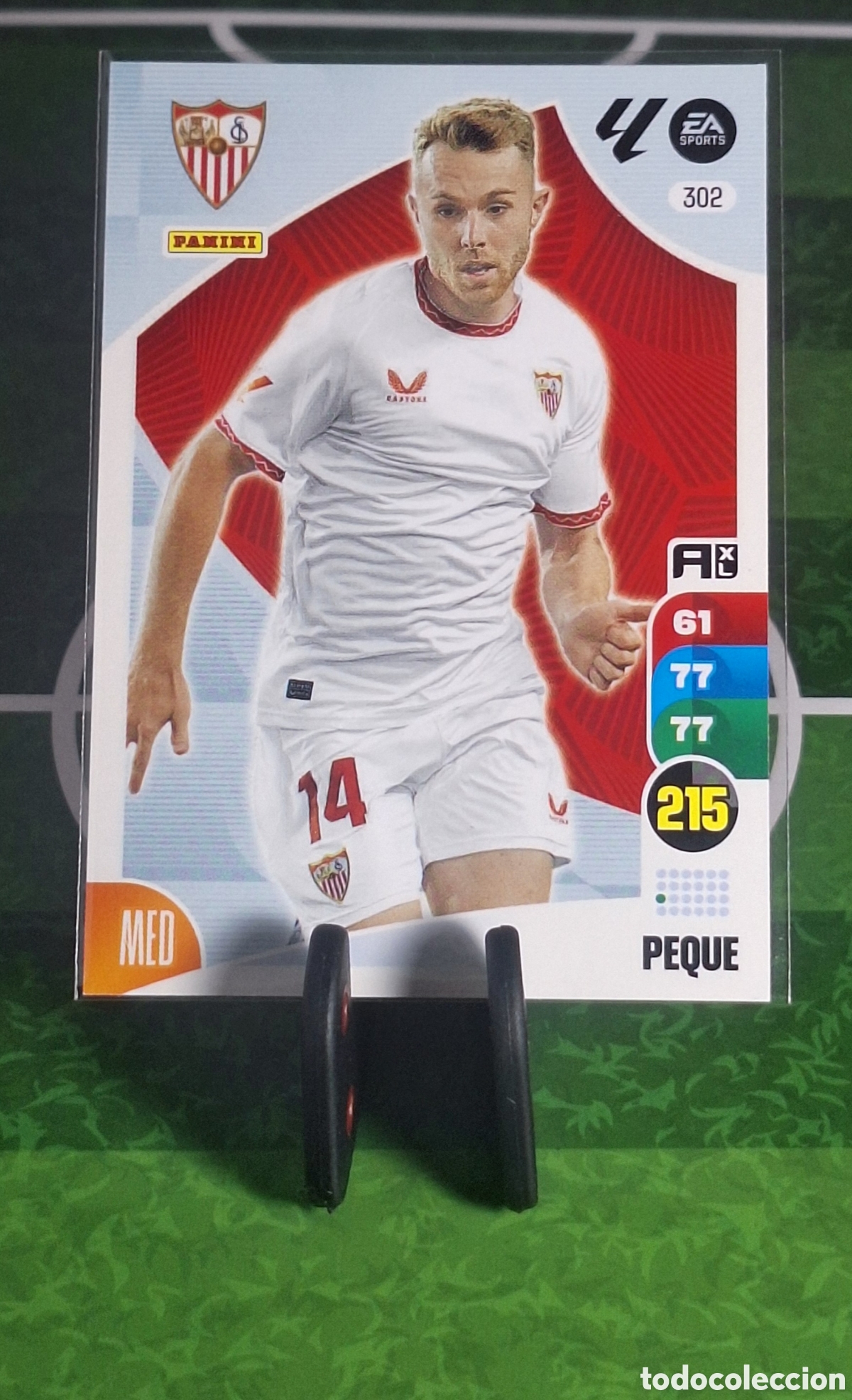 Cromos de f&uacute;tbol: PEQUE #302 AXL 2024-2025