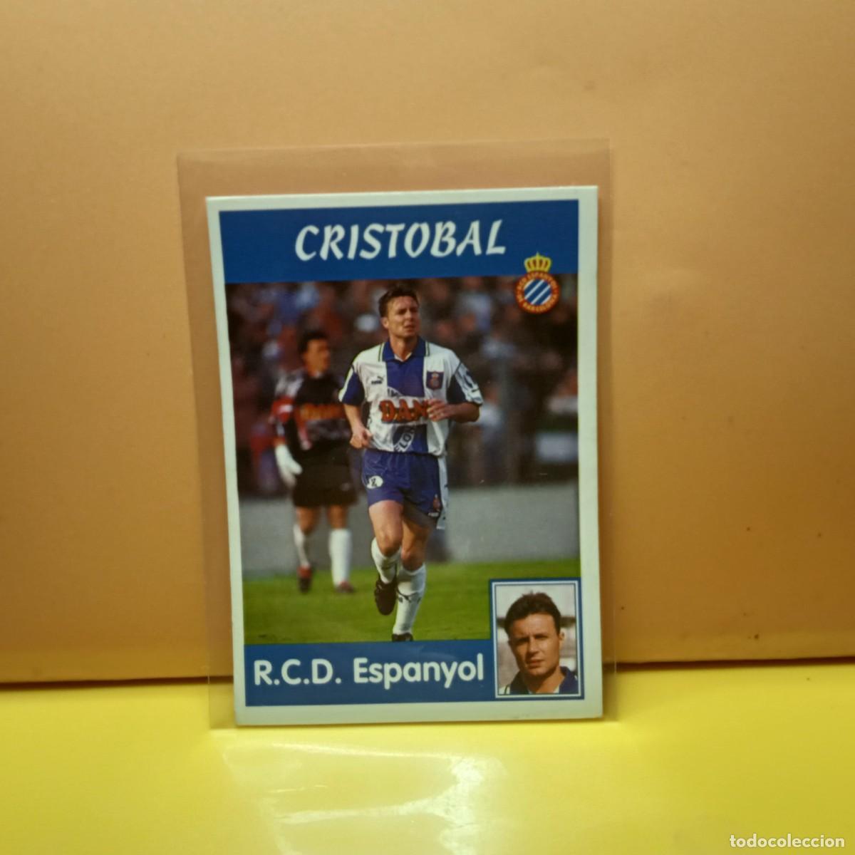 Cromos de f&uacute;tbol: PANINI SPORTS; MEGACRACKS 1997 1998 97 98 R.C.D ESPANYOL CRISTOBAL 178