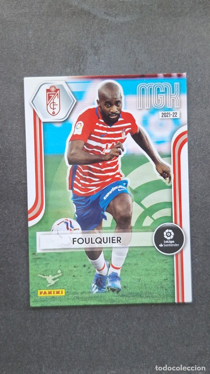 Cromos de f&uacute;tbol: L1 FOULQUIER GRANADA C. F. 184 PANINI MEGACRACKS 2021 2022 21 22