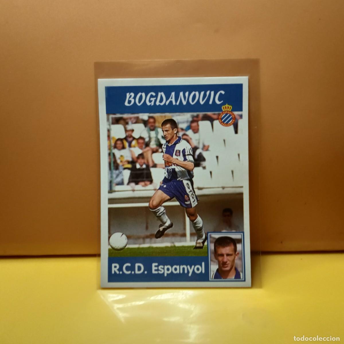 Cromos de f&uacute;tbol: PANINI SPORTS; MEGACRACKS 1997 1998 97 98 R.C.D ESPANYOL BOGDANOVIC 185