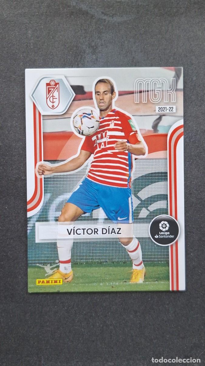 Cromos de f&uacute;tbol: L1 VICTOR DIAZ GRANADA C. F. 189 PANINI MEGACRACKS 2021 2022 21 22